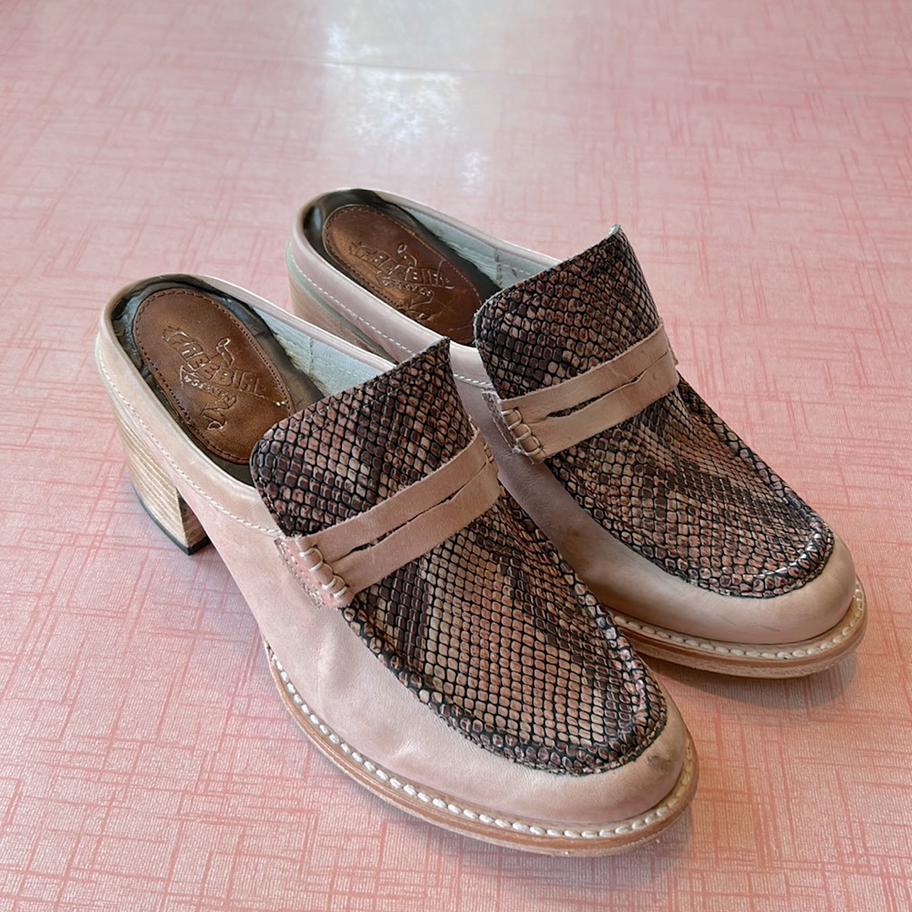 Freebird by Steven Collins Dusty Pink Mules